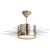 Soleil Large Semi-Flush in Polished Nickel with Frosted Glass Designer: Suzanne Kasler Min. Custom Height: 12" Canopy:...