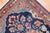 Navy Persian Kashan Mat rug no. j1995 For Sale - Image 9 of 9
