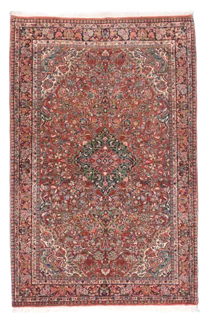 Antique Sarouk Persian Rug-4'3" X 6'9"