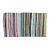 Festival Stripe Recycled Sari Rug 40" X 60" For Sale