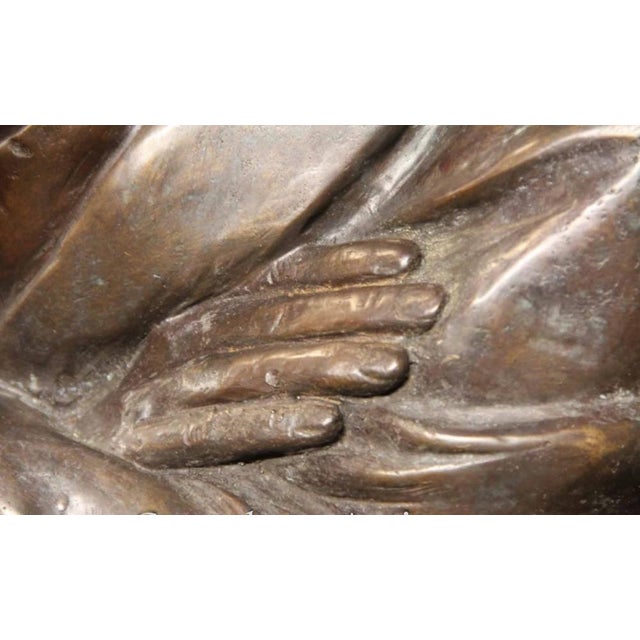 Gorgeous bronze casting of a lifesize seated Charlie Chaplin - Of course being bronze this can live outside with no fear...