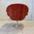 Mid Century Scandinavian Iris Tulip Swivel Base Club Chair For Sale - Image 4 of 13