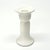 Mixed White Ceramic Candle Holder Curation - Group of 7 For Sale - Image 11 of 16
