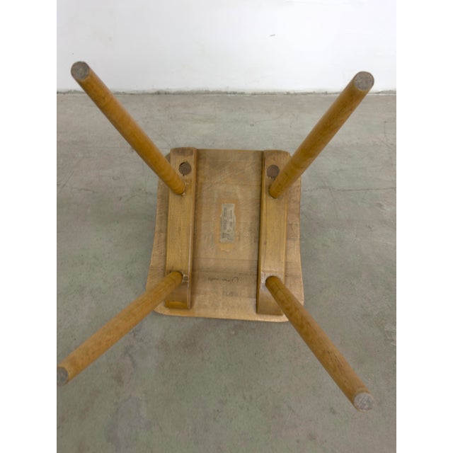 German Brutalist Bistro Chairs - Set of 8 For Sale - Image 14 of 16