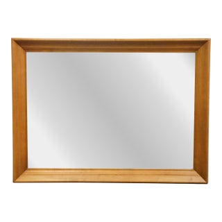 Garrison Furniture Solid Hard Rock Maple Colonial Early American 46" Mirror For Sale