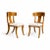 Teak Klismos Patio Dining Chairs. - Set of 12 For Sale - Image 4 of 5