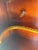 Vintage Louis XV Style Marquetry Bombe Cabinet With Marble Top For Sale - Image 11 of 11