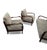 Art Deco Seating Group, Set of 3, in Good conditions. Designed 1920 to 1949