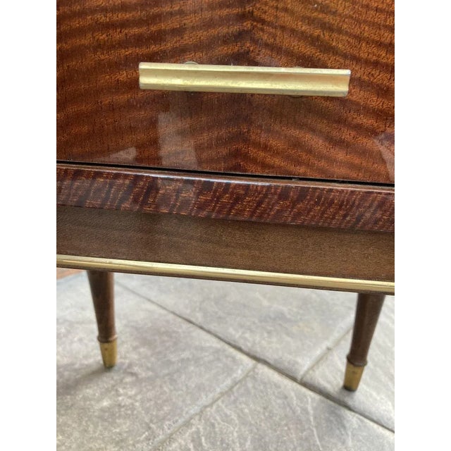 Wood Vintage Wood Nightstands, 1970s, Set of 2 For Sale - Image 7 of 12