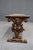 French Baroque Style Carved Walnut Marble Top End Table For Sale - Image 10 of 10