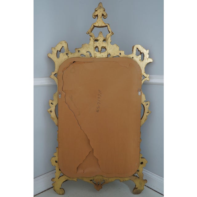 Friedman Brothers Model 6616 Gold Frame Mirror For Sale - Image 11 of 11