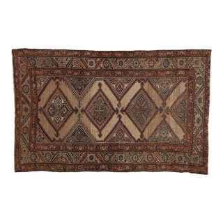 Antique Fine Kurd Rug - 4' x 6'5" For Sale