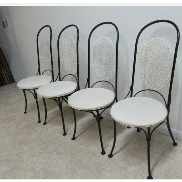 Measurements ( L x W x H) 19.25 x 17 x 41.5 seat height 18.5 Great shape tight and sturdy. some age related paint wear....