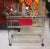 Shlomi Haziza Modern Designer Lucite Acrylic Cocktail Bar Cart