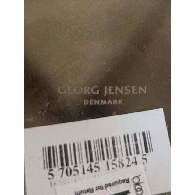 Beautiful silver cobra vase by Georg Jensen