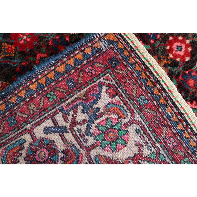 Persian 1960s, Handmade Vintage Persian Malayer Rug 4.2' X 7.1' For Sale - Image 3 of 17