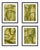 Moss Studies I-Iv by Murray Duncan, Mix Media on Paper, Set of 4. For Sale - Image 6 of 6