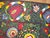 Colorful Suzanni Embroidery rug no. 9582 For Sale - Image 4 of 10