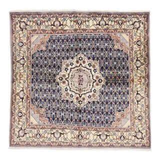 Vintage Persian Bijar Rug - 06'04 x 06'06 For Sale