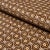 Schumacher Trianon Cut Velvet Fabric In Bisque For Sale