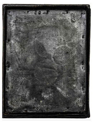 Andrea Nurcis, Drowsiness, Original Metal on Panel, 1987