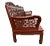 Brown Mid 20th Century Chinese Carved Rosewood Long Bench, Sofa For Sale - Image 8 of 9