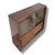 Glass Mid-Century Sliding Door Display Bookcase with Adjustable Glass Shelves For Sale - Image 7 of 9