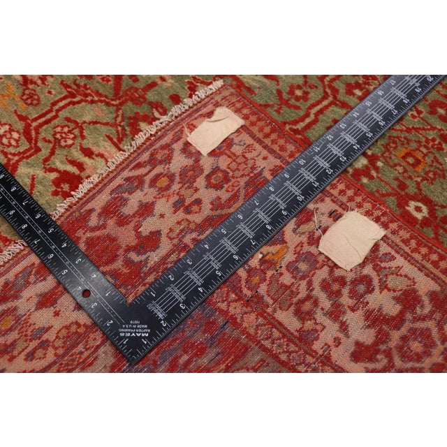 Early 20th Century Antique Persian Malayer Rug - 04'01 X 06'05 For Sale - Image 5 of 9