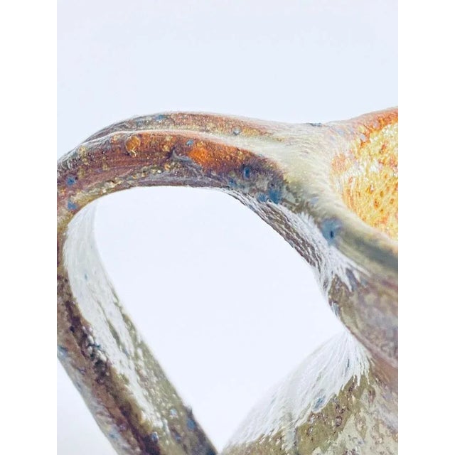 Brown Pitcher in Stoneware Ceramic, France, 1960s For Sale - Image 6 of 8