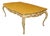 18th Century Lacquered and Gilded Wood Center Table, Italy, 1980s For Sale