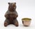 Late 19th Century Swiss Black Forest Seated Bear With Copper Bowl For Sale In Raleigh - Image 6 of 6