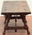 Spanish Castilian Refectory Style Walnut & Wrought Iron Coffee Table, Early 20th For Sale - Image 9 of 14