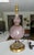Mid Century Aventurine Filigrana Dino Martens Murano Table Lamp For Sale In Palm Springs - Image 6 of 17