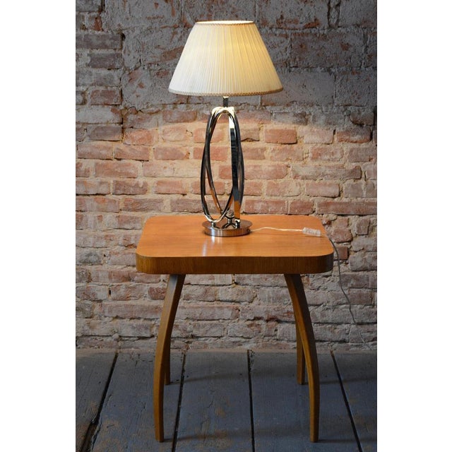 Art Deco Table Lamp in Chromed Metal by Mauro Ferretti, Italy, 1920s For Sale - Image 10 of 12