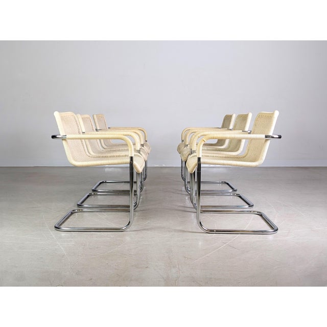 Vintage D41 Cantilever Chairs from Tecta, Set of 6 For Sale - Image 9 of 13