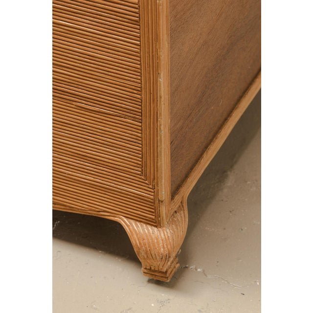 Italian Rattan Sideboard, 1970s For Sale - Image 12 of 15