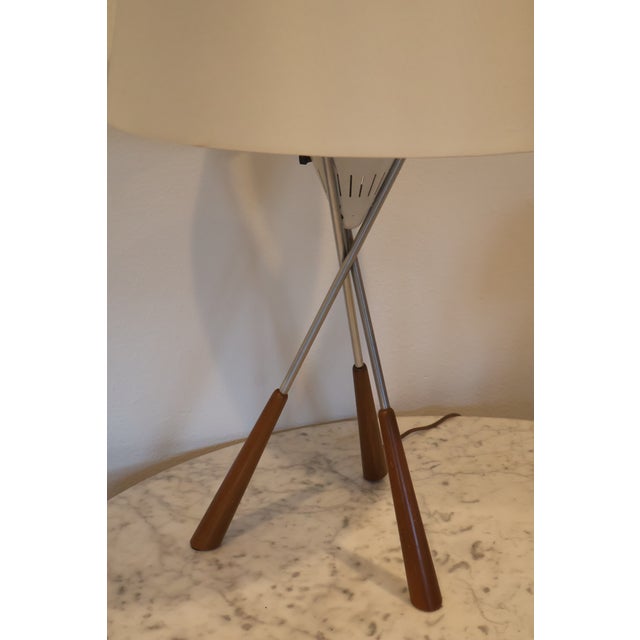 Vintage 1960s Gerald Thurston for Lightolier Table Lamp For Sale In Los Angeles - Image 6 of 16