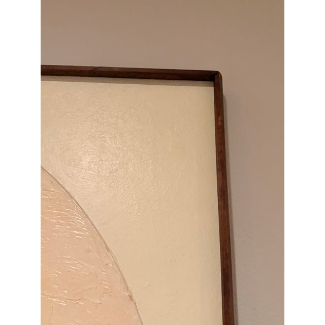 1970s Mid-Century Modern Oil Painting by Seattle Artist "Russell" Large Painting For Sale - Image 10 of 16