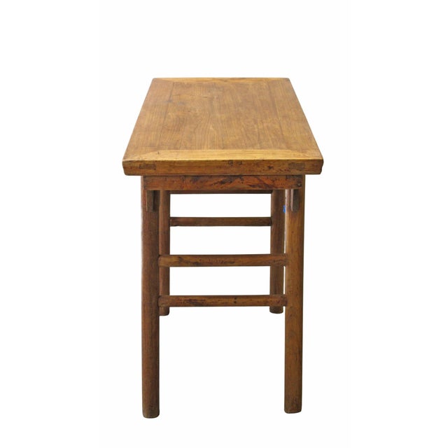 38" Long Elm Wine Table #17 For Sale - Image 4 of 7