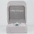 Modern Natural Montana Sapphire Ring With Earth-Mined Diamond Accents: Solid 14k Gold, Size 6.75 For Sale - Image 3 of 9