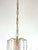 Mid-Century Modern Brass and Lead Crystal Five-Light Chandelier from Schröder, 1970s For Sale - Image 3 of 12
