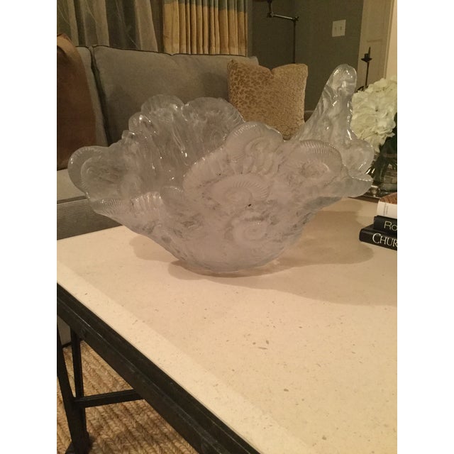 Amanda Brisbane Art Glass Sculpture Bowl Chairish