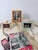 Large Italian tabletop picture frame, dating to the mid-20th century and handcrafted in embossed copper sheet. Dating...