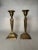 Pair of French Renaissance Solid Brass Candlesticks For Sale In Houston - Image 6 of 12