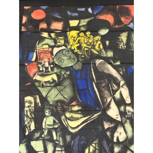 Amp Smit Dutch Modernist Figurative Allegory, Mixed Media on Paper, 1980s For Sale - Image 6 of 14