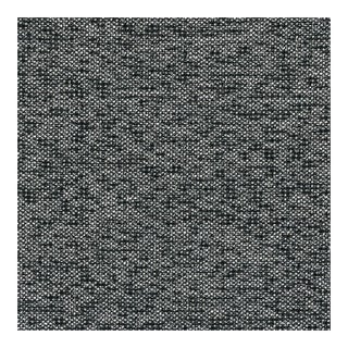 Sample - The House of Scalamandré Torrs Fabric, Salt & Pepper For Sale
