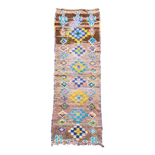 Vintage Runner Boujaad Rug For Sale