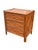 Modern Vintage Bloomingdale’s Nightstand or End Side Table in Bamboo Rattan, Attributed For Sale - Image 3 of 8