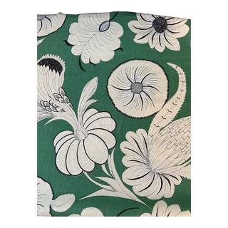 Raoul Textiles Tonala, Fabric Color Verdi 1 7/8 Yards For Sale