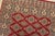 Bokhara Jaldar Rug 3′ X 5’3” Red Wool Tribal Hand-Knotted Oriental Carpet For Sale In Philadelphia - Image 6 of 12